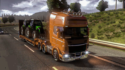 US Cargo Truck Sim Driving 3D Screenshot