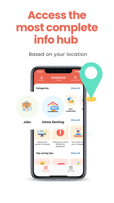SettleHub: Newcomers to Canada Screenshot