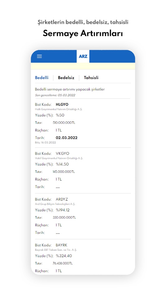 #5. HalkArz (iOS) 由: koz9 teknoloji