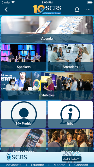 SCRS Summit Screenshot