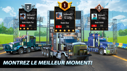 Screenshot #2 pour Big Rig Racing: Jeux de Rallye