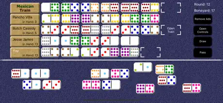 Mexican Train Dominoes