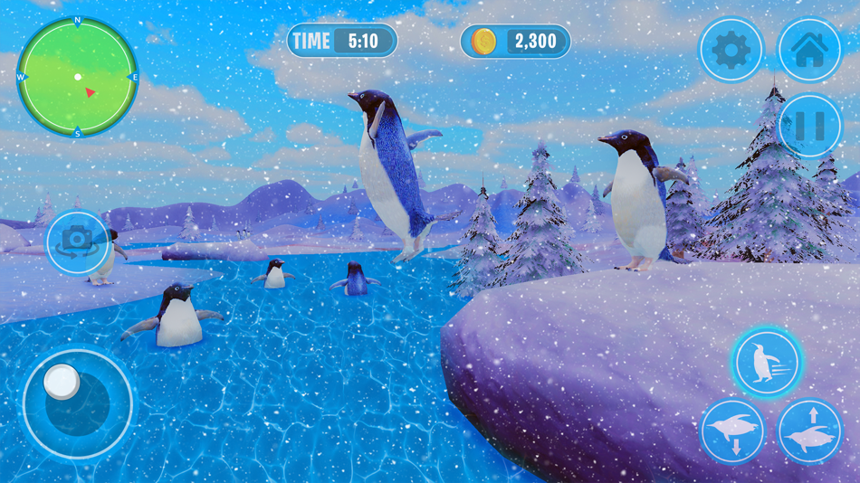 #2. Penguin Bird Simulator 3D (iOS) Bởi: Abdur Rafay