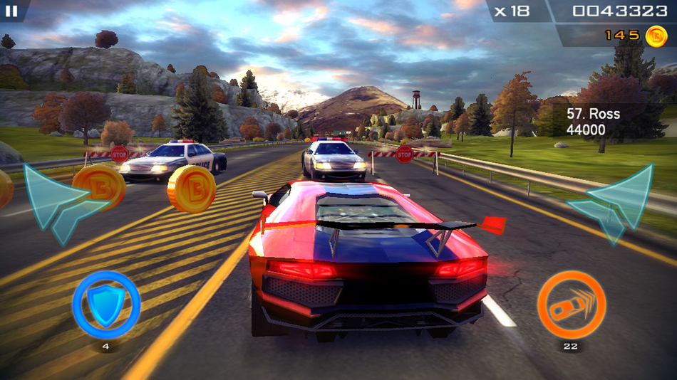 #4. Redline Rush (iOS) 由: Dogbyte Games Kft.