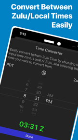 Zulu Time Widget - GMT/UTC screenshot