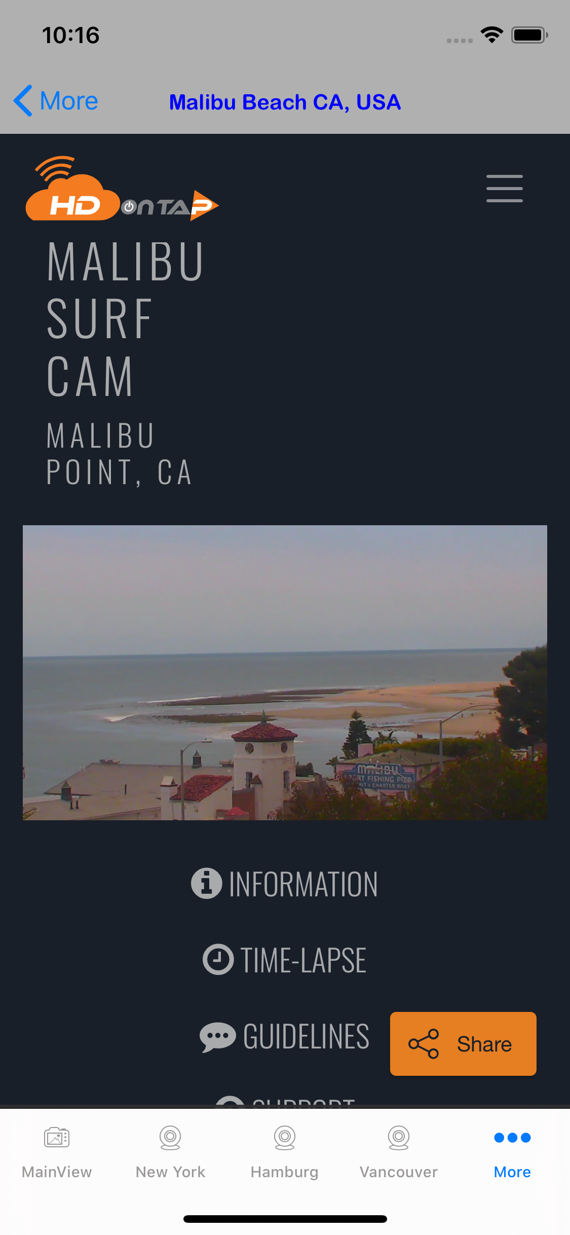 Webcam World Viewer screenshot 3