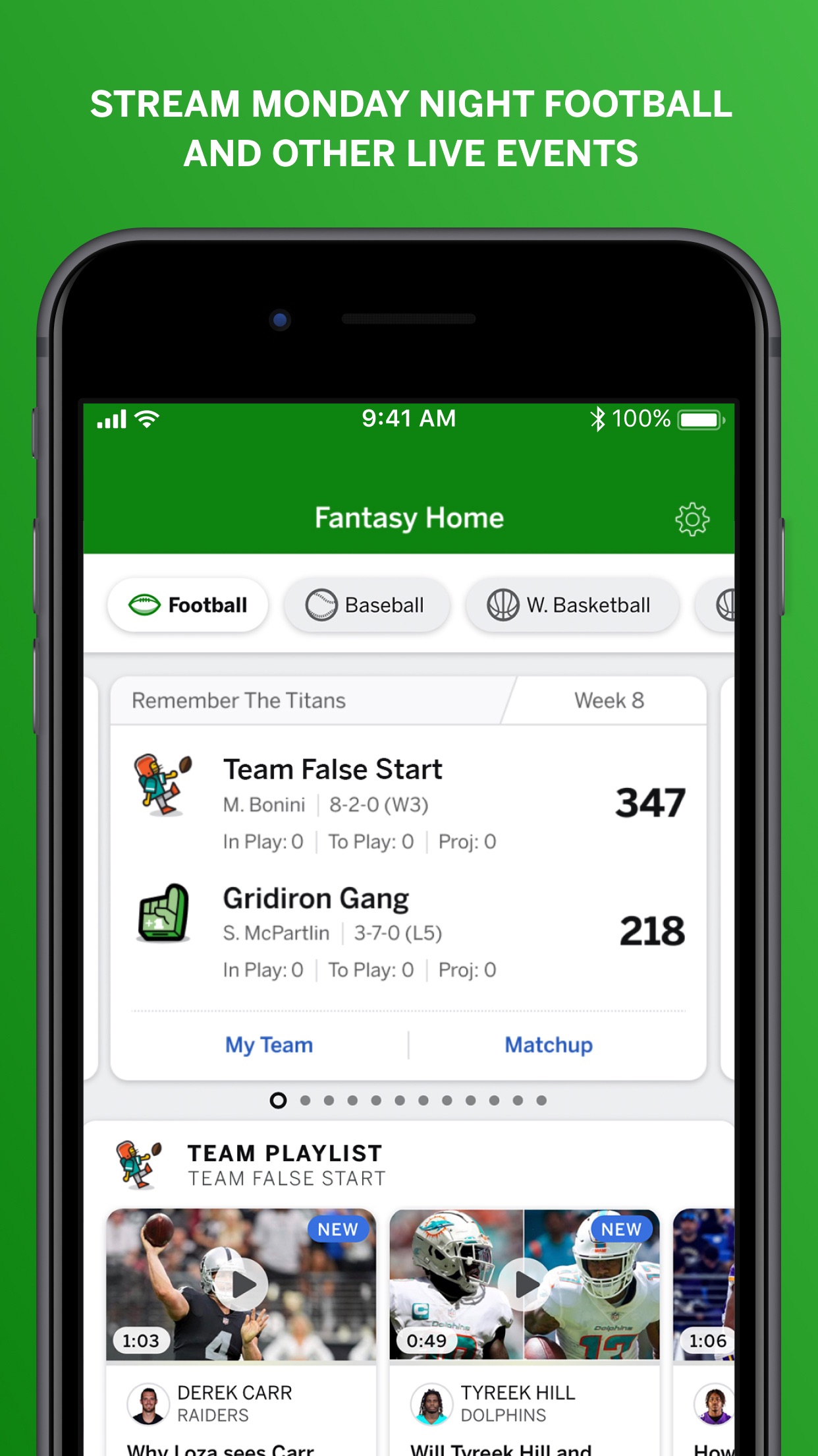 ESPN Fantasy Sports & More screenshot 3