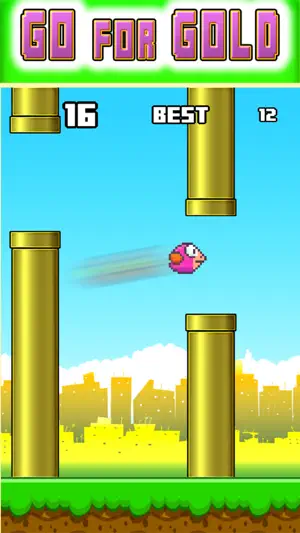 Jumpy Red Bird - Tube Hopper screenshot 3
