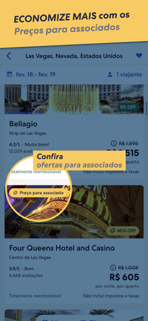 ‎Expedia: hotéis, voos e carros Screenshot