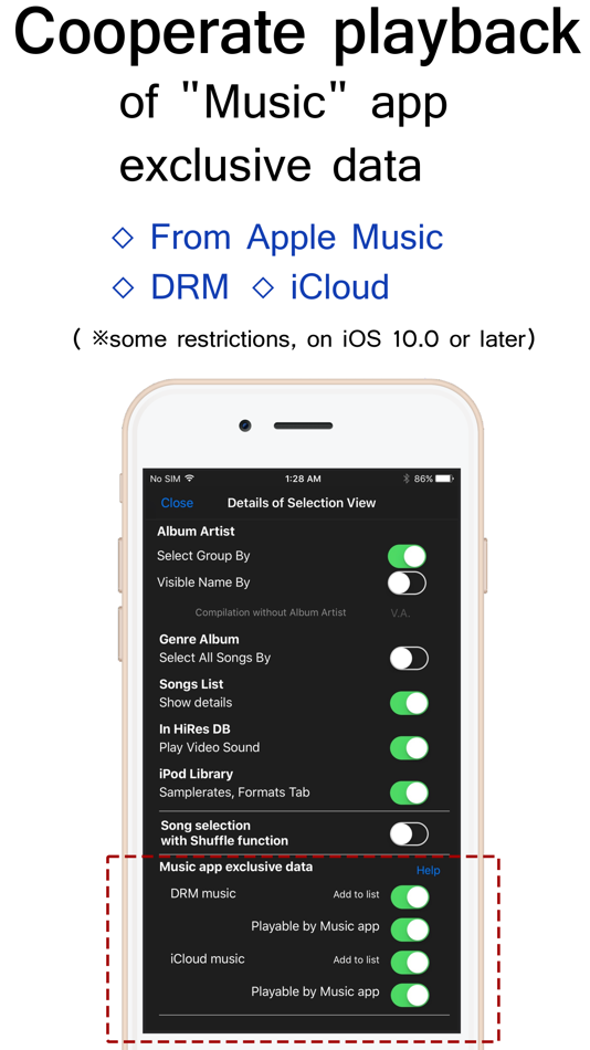 #6. KaiserTone Audio Player +HiRes (iOS) Podle: CyberFort LLC