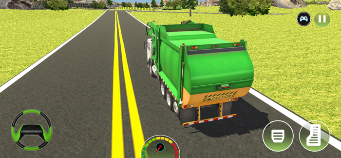 Trash Truck Driver Simulator