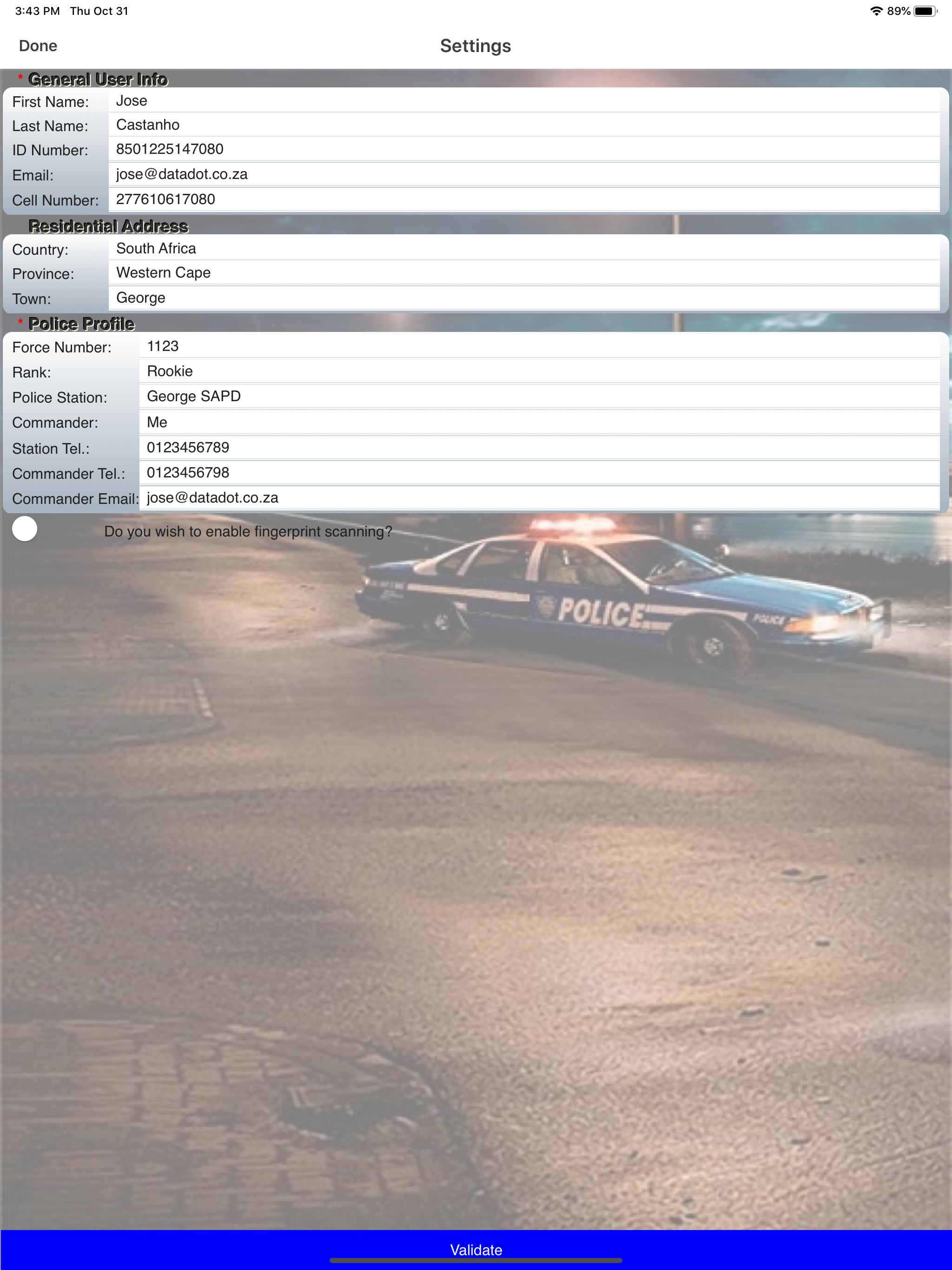 DataDot App