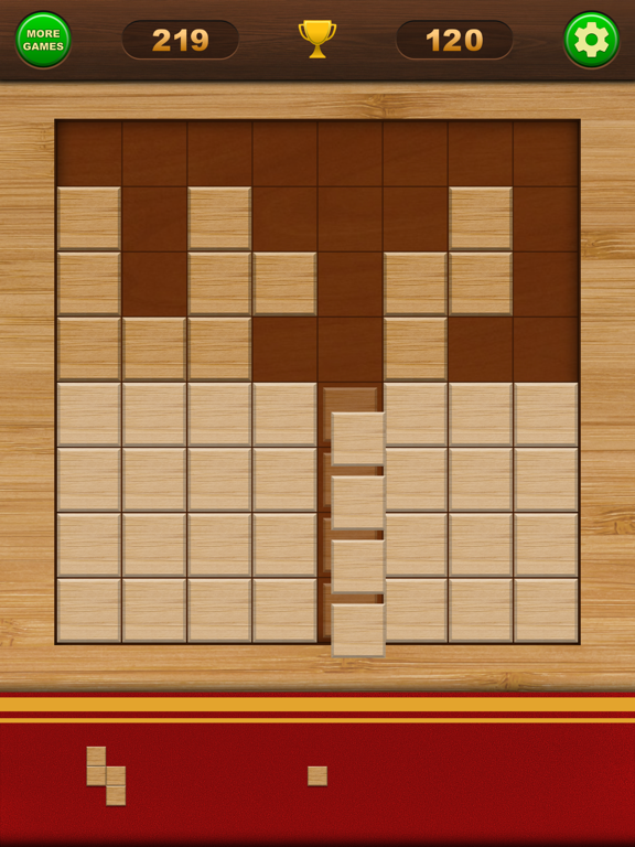 Wood - Block - Puzzle iPad screenshot