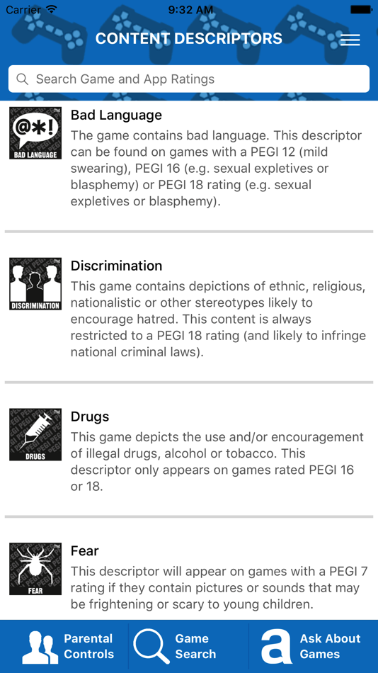 #6. PEGI Ratings (iOS) Podle: Mode Zero Ltd