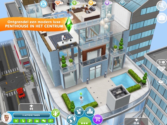 De Sims™ FreePlay iPad app afbeelding 2