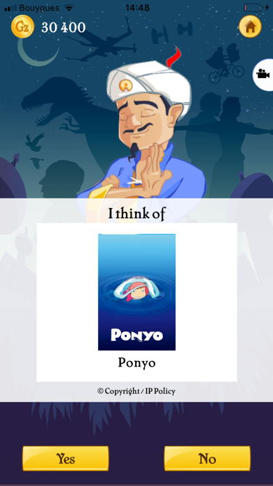 Akinator Screenshot