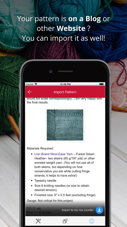 My Row Counter, Knit & Crochet on the App Store