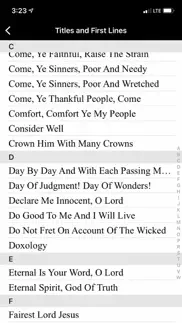 trinity psalter hymnal iphone screenshot 1