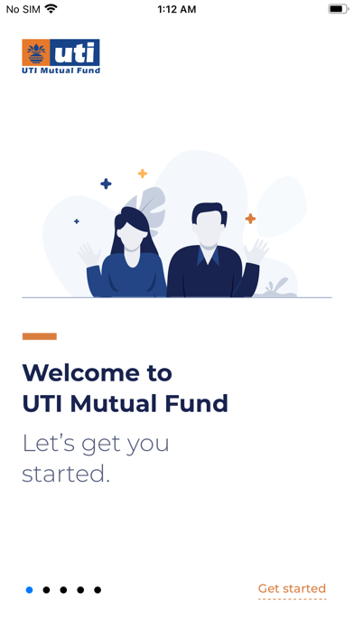 UTI Mutual Fund Invest online Screenshot