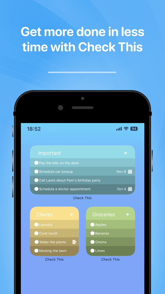 #3. Check This: To-do List (iOS) 由: Shachar Bleytman