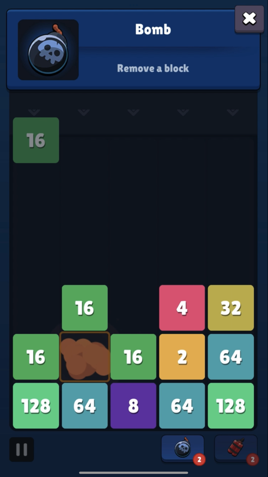 #3. Drop Number: Merge Puzzle (iOS) By: Serhii Hryn