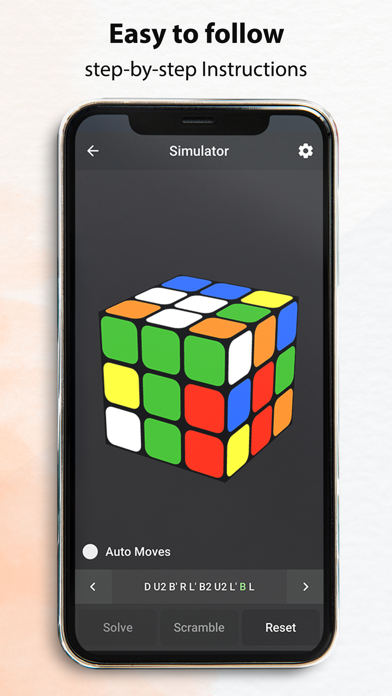 Rubiks Cube Solver & Timer screenshot 2