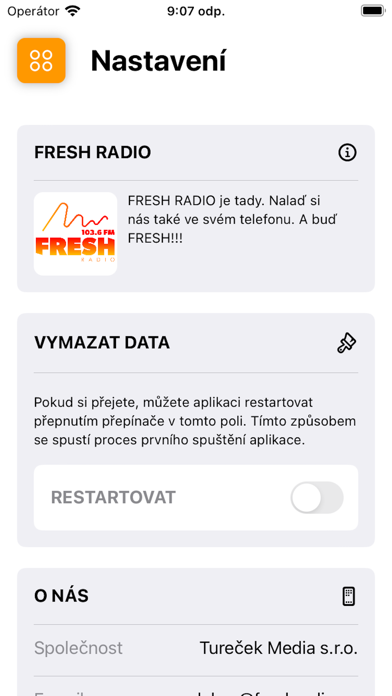 Fresh Radio 103.6FM Screenshot