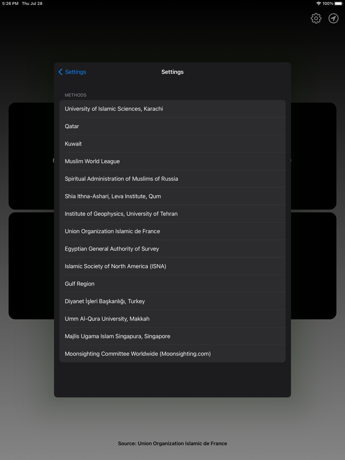 Prayer Times with Widgets