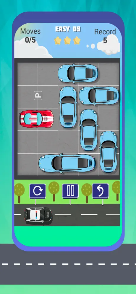 Cars Unblock slide puzzle