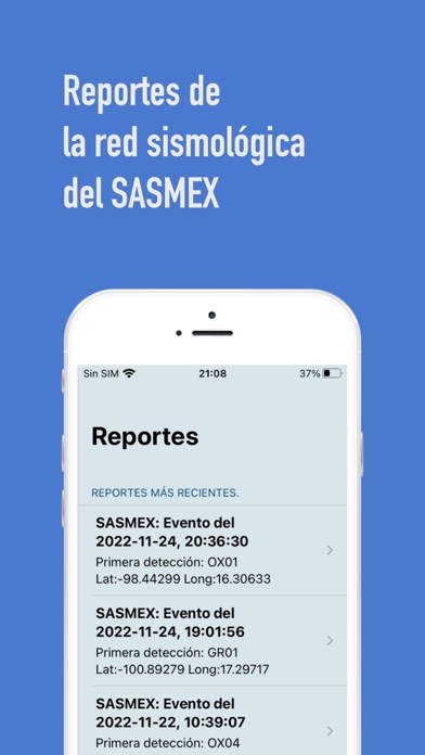 Alerta Sísmica DF Screenshot