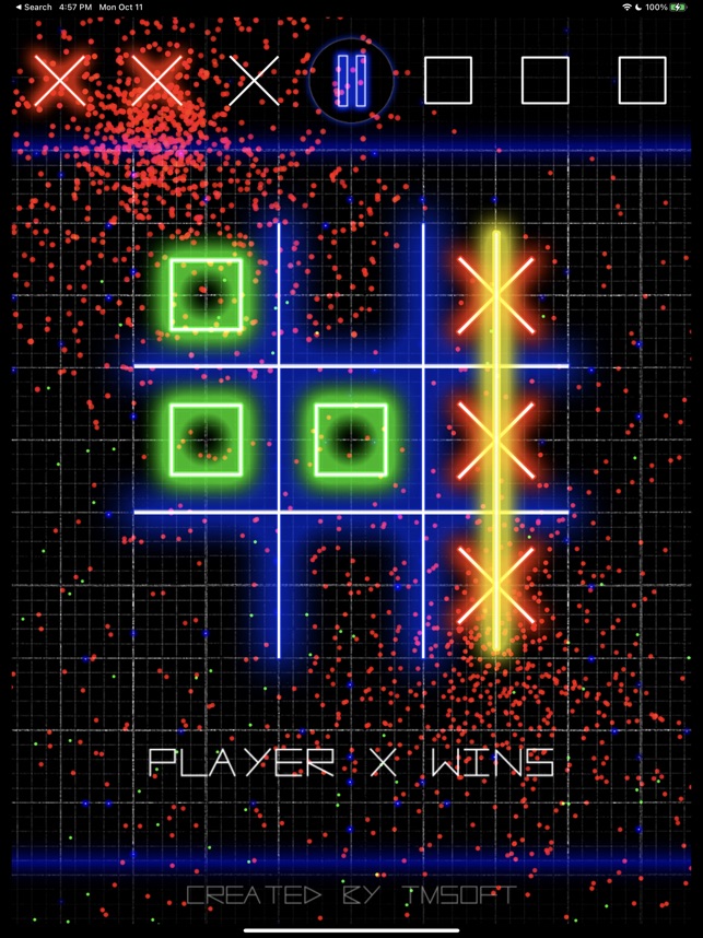 Ulitmate Tic Tac Toe Game - Free 3x3, 5x5, 7x7 Single Player or