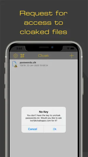 Cloak Files screenshot 4