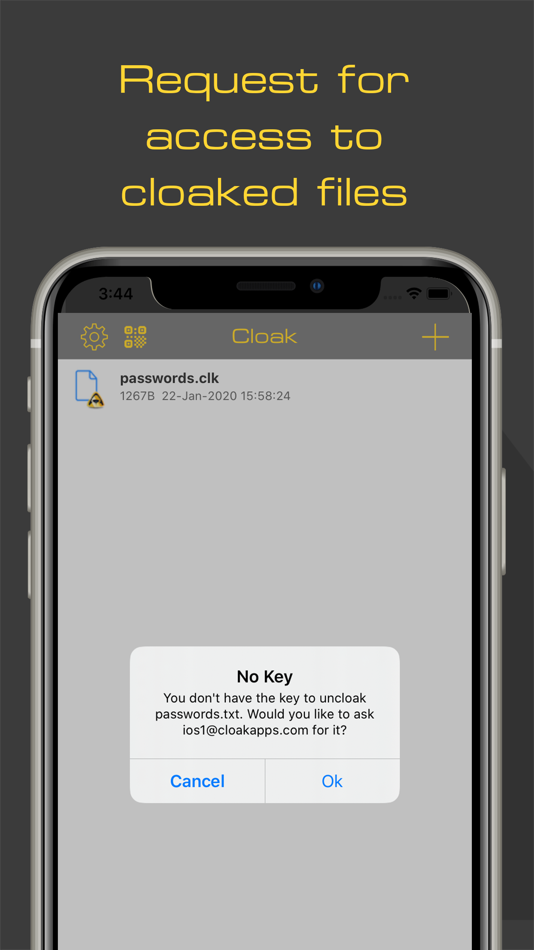 #4. Cloak Encrypt (iOS) 由: Cloak Pte. Ltd.