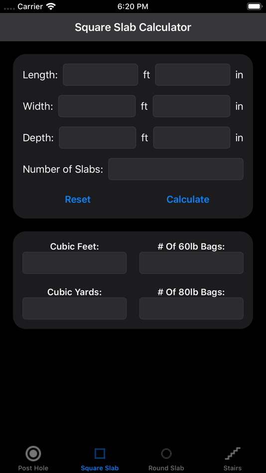 #5. Calculate Concrete (iOS) Podle: Brandon Grow