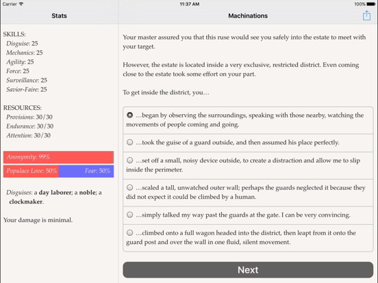 Screenshot #5 pour Machinations: Fog of War