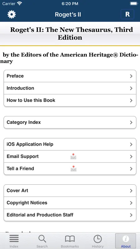 Roget's II: New Thesaurus screenshot 7 of 8