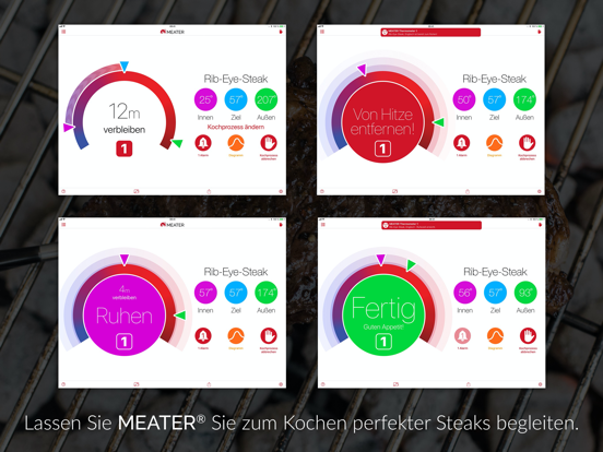 MEATER® Fleischthermometer iPad screenshot 3