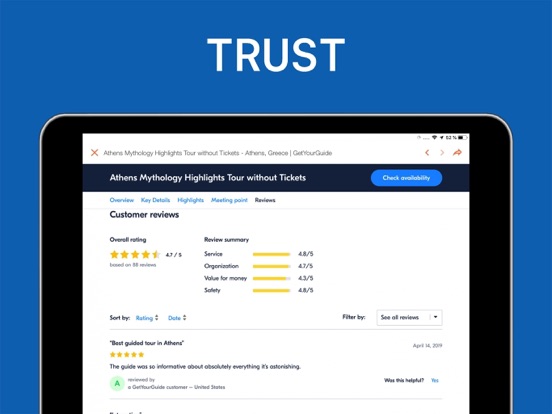 Athens Travel Guide iPad screenshot 7 - Travel app