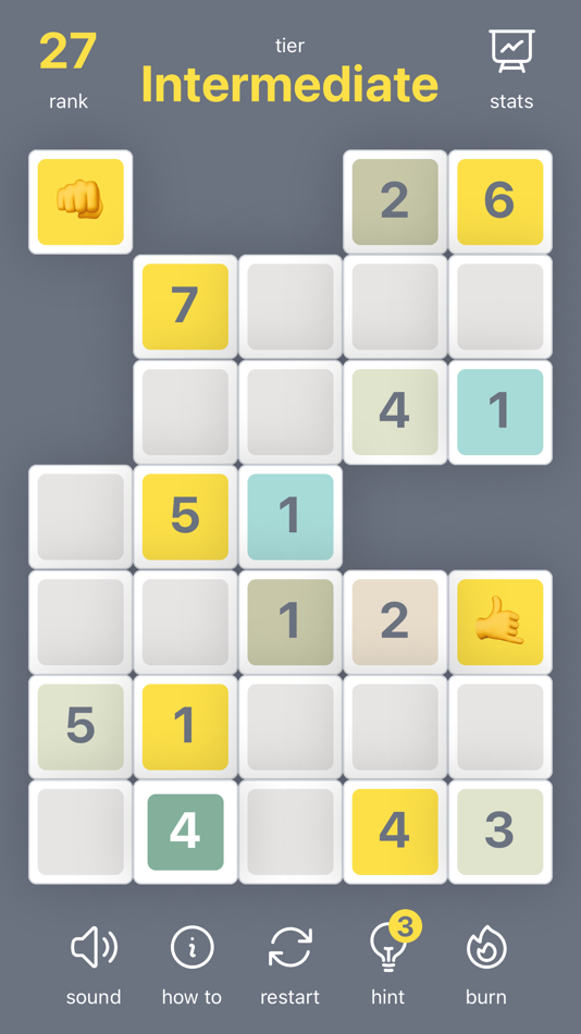 #2. Burning Num (iOS) By: Alexander Stewart
