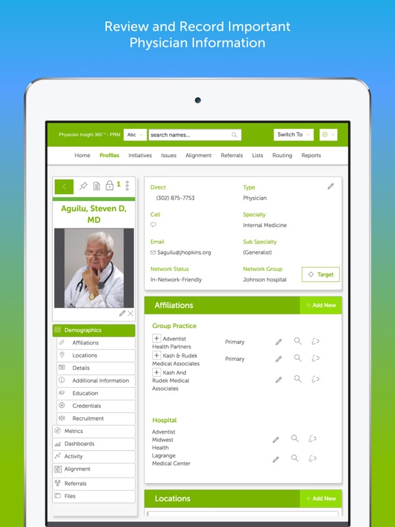 Physician Insights 360