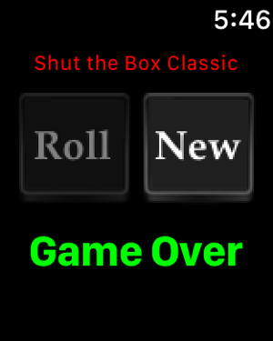 ‎Shut the Box Classic Screenshot