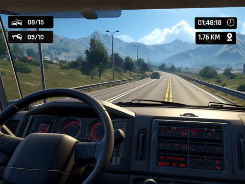 アメリカのセミトラックシミュレーター レッカー車運転ゲームのおすすめ画像9