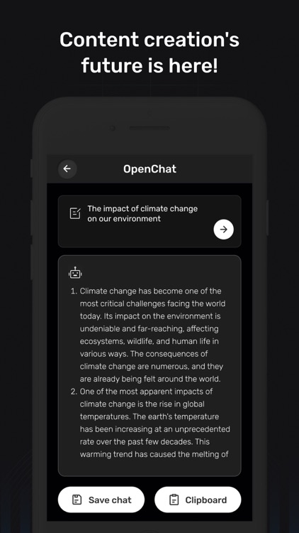 OpenChat : AI Chatbot screenshot-4