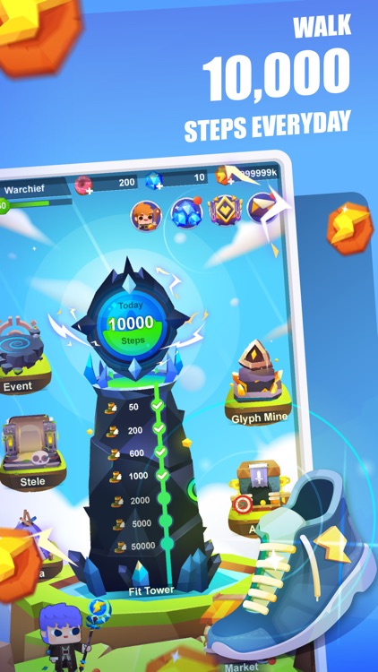 Fitness RPG: Hero health game screenshot-0