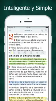 biblia cristiana en español iphone screenshot 1