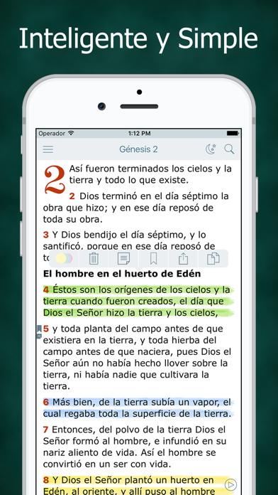Screenshot #1 pour Biblia Cristiana en Español