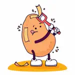 Animated Potato Stickers App Contact