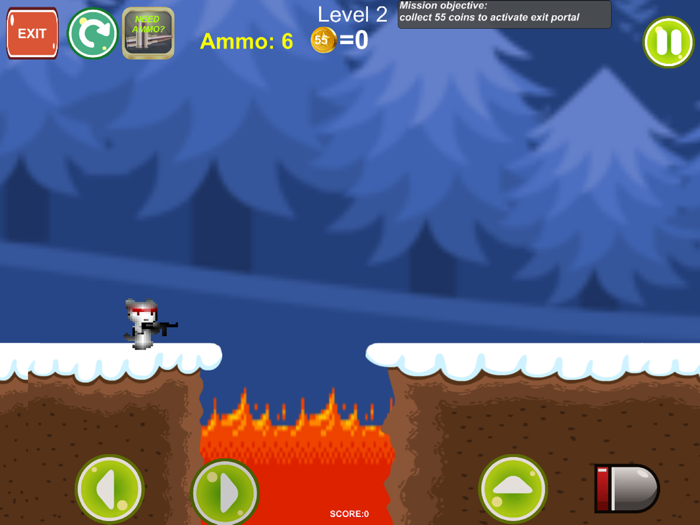 Free Shooter 2D Cat Commandos