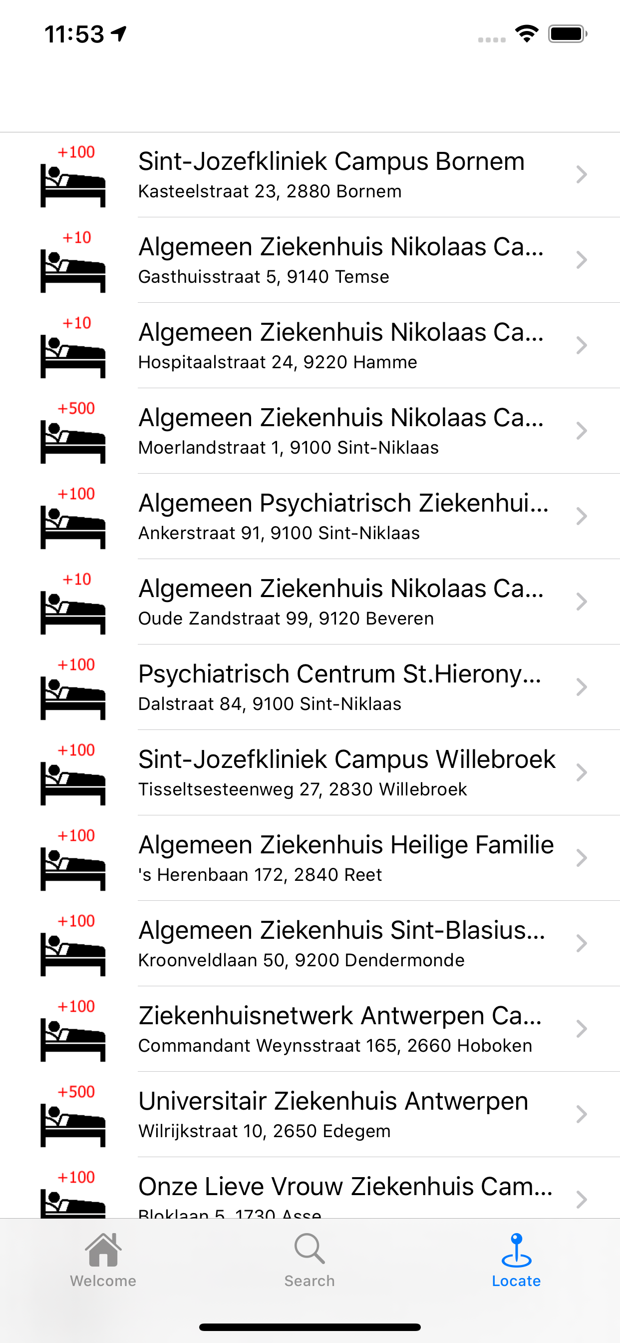 iFindHospital screenshot 3