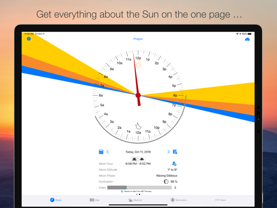 Golden Hour One iPad app afbeelding 2
